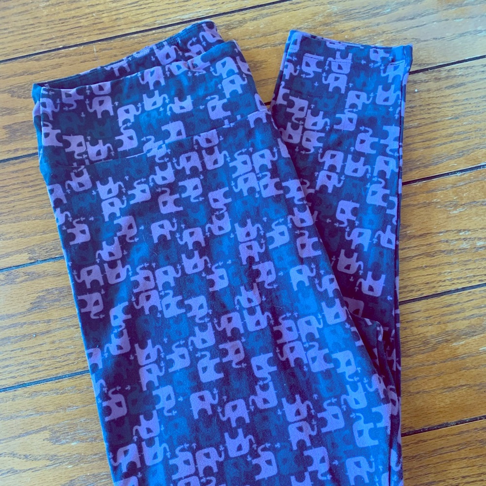 Lularoe TC Elephant Leggings
